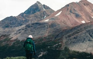 backpacking girl
